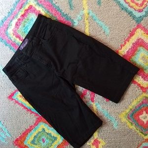 Not Your Daughter's Jean's Black Shorts Size 8